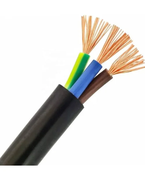 High-performance AC electrical wire for safe power distribution.