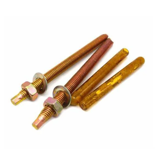 Chemical fastener for high pull-out resistance.