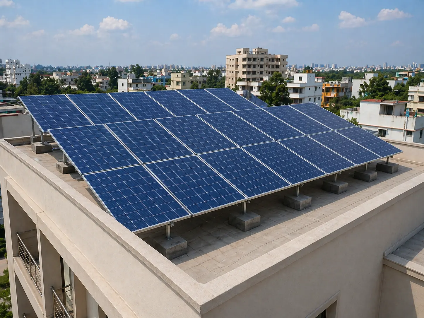 Commercial solar project 1