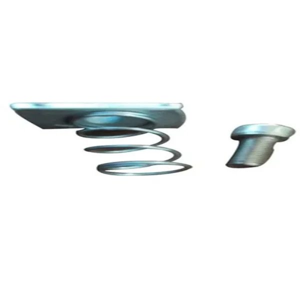 Spring nut set for fastening solar structures.